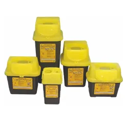 Sharpsafe Veiligheidscontainer 1,0 litres | 187 mm | 108 mm | 90 mm | 58 x 36 mm
